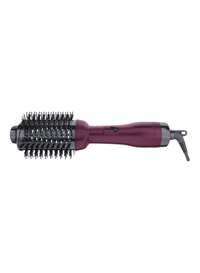 Rush Brush V2 Pro Raspberry Ion Technology, Wide Oval Design 19cm, 1300W, 3Heat/2Speed  - Image 1