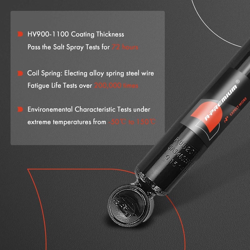 A-Premium مجموعة ممتص الصدمات الخلفية A-Premium لفورد ولينكولن - Image 4