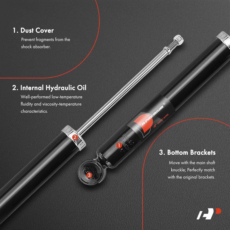 A-Premium مجموعة ممتص الصدمات الخلفية A-Premium لفورد ولينكولن - Image 3