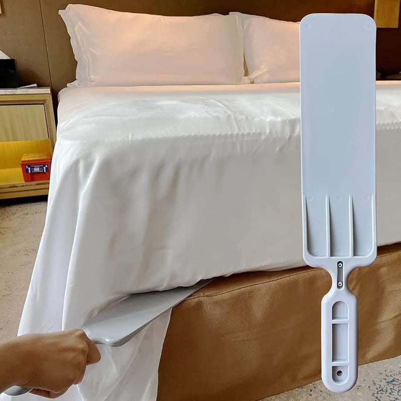 klarako Tucker Paddle, Bedsheet Change Helper Mattress Lifter Mattress Lifting Tool Bed Tucking Paddle Tool Keep Neatly Hard Labor Saving Universal Portable Bedsheet Change Helper - Image 1