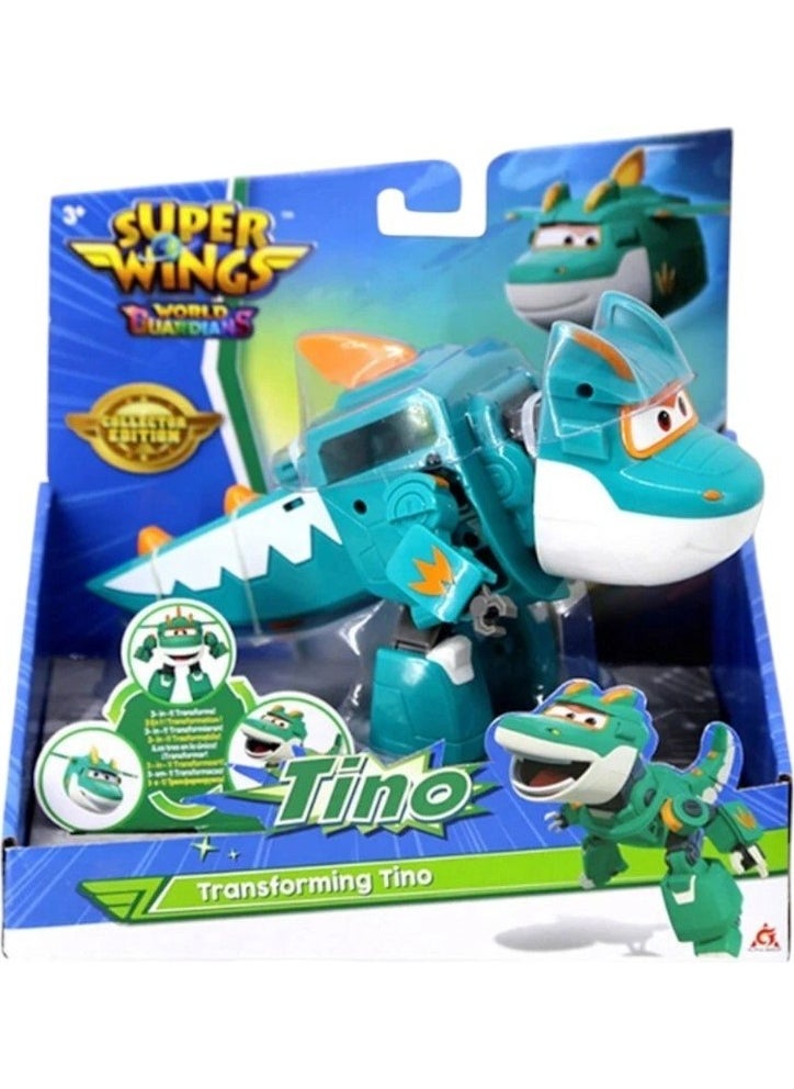 MEGA - Super Wings Hero: Transforming Tino! Are You Ready for Adventure with Transforming Tino? - Image 1