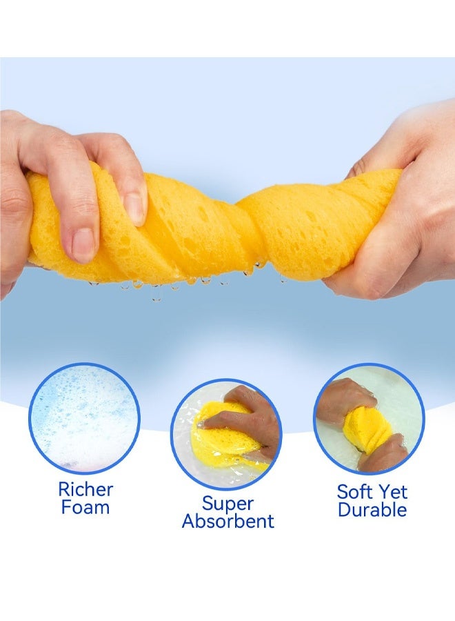 3PCS Car Wash Sponge, Car Sponges for Washing,Car Accessories Large Sponges for Cleaning,Automotive Cleaning Supplies,Suitable for Most Cars,Boats,RVs,Motorbikes - Image 3