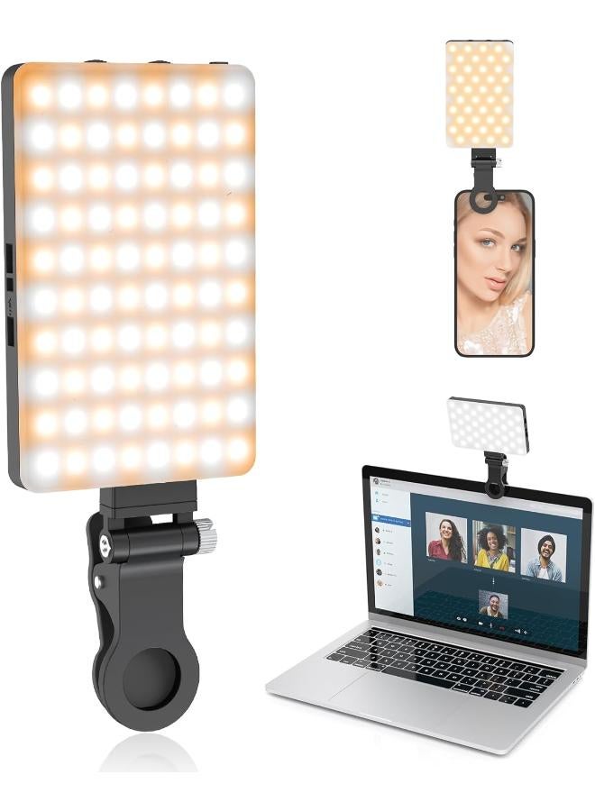 Portable Rechargeable Light  with Clip For Cameras & Mobiles - Image 1