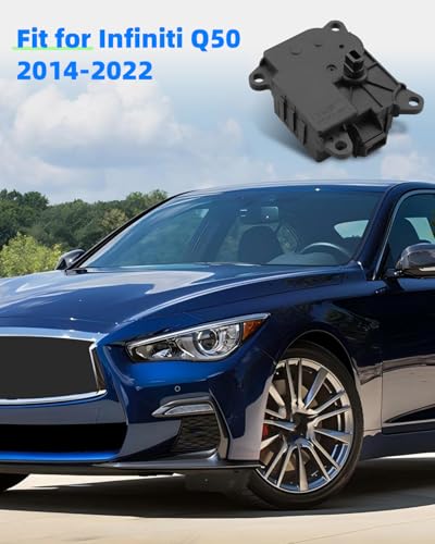 JUQAFY Air Mix Actuator Left Side Fit for Infiniti Q50 2014-2022, HVAC Heater Blend Door Actuator Replace 27732-4GF0A 27732-4GF0B, No White Clip Included - Image 2