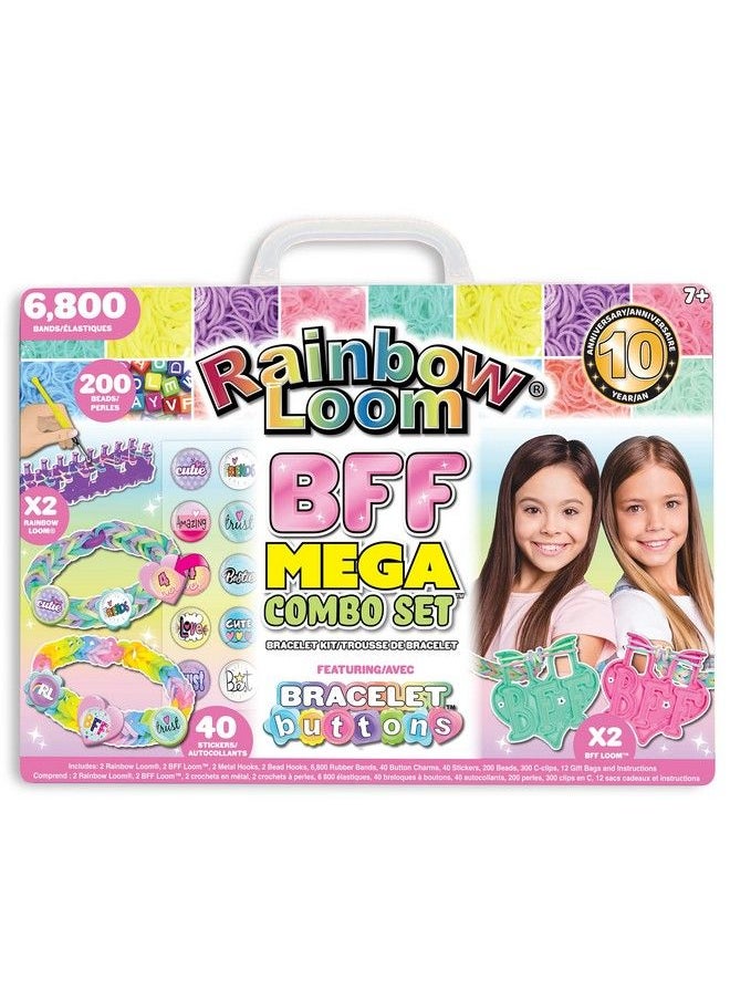 Rainbow Loom مجموعة أزرار Bff Mega تتميز بنول Bff الجديد  - Image 3