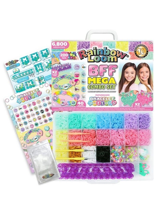 Rainbow Loom مجموعة أزرار Bff Mega تتميز بنول Bff الجديد  - Image 1