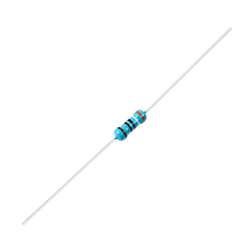 CHANZON 100pcs 1/2W (0.5W)390Ω ohm Metal Film Fixed Resistor 0.01 ±1% Tolerance 390 R MF Through Hole Resistors Current Limiting Rohs Certificated - Image 2