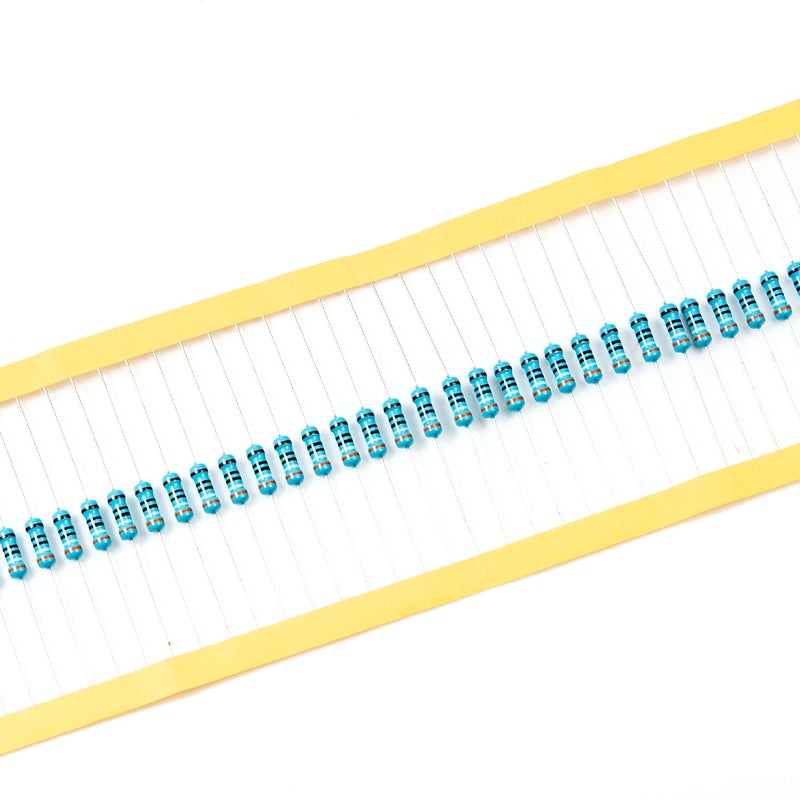 CHANZON 100pcs 1/2W (0.5W)390Ω ohm Metal Film Fixed Resistor 0.01 ±1% Tolerance 390 R MF Through Hole Resistors Current Limiting Rohs Certificated - Image 3