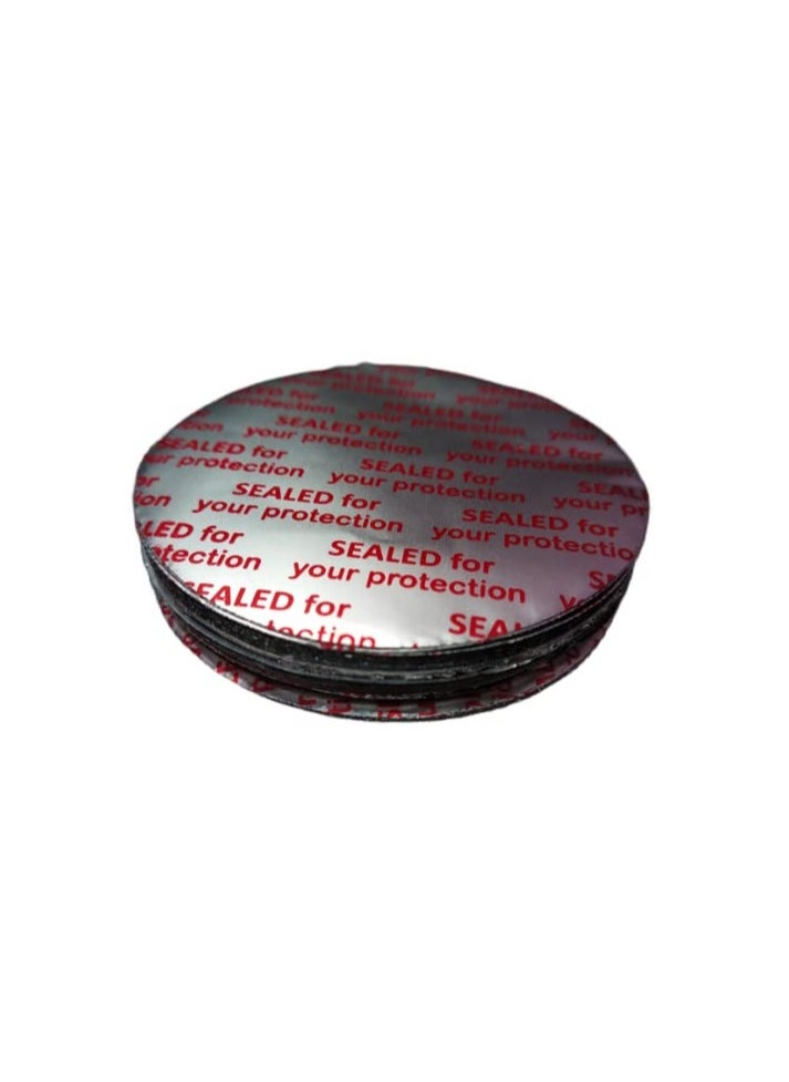 SPARKERR SPARKE SEALING PET, 85mm Aluminium Foil Seal for PET Bottles, Jars, Containers, No WADS, Printed, Pack of 100  - Image 4