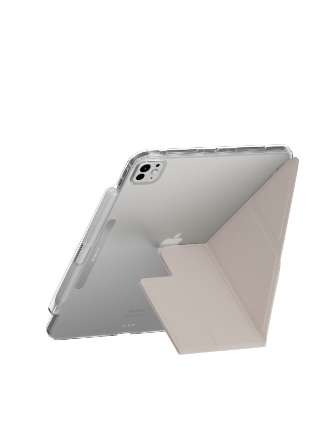 Mageasy FaceT Folio Case W/Pencil Holder For Ipad Pro 11- Starlight White - Image 3