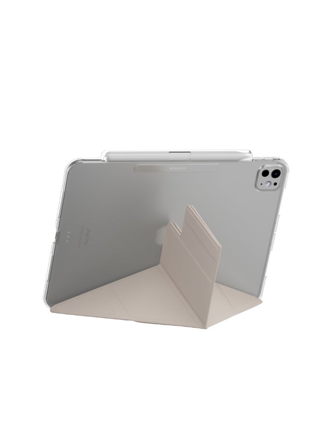 Mageasy FaceT Folio Case W/Pencil Holder For Ipad Pro 11- Starlight White - Image 4