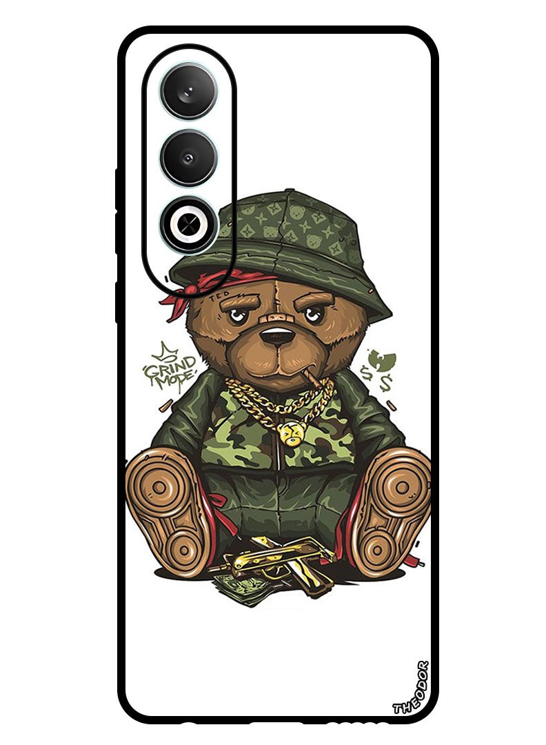 Theodor Protective Case Anti Scratch Shock Proof Bumper Cover For Oppo K12 Teddy Bear - Image 1