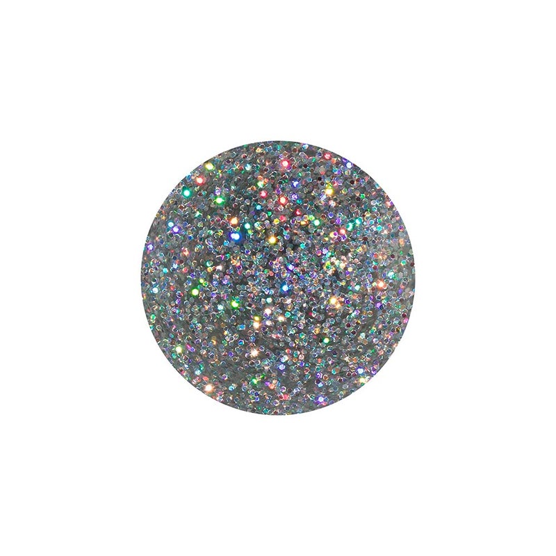 Dazzle Dry Nail Lacquer (Step 3) - Diamond - A holographic micro-glitter in a clear base. (0.5 fl oz) - Image 2