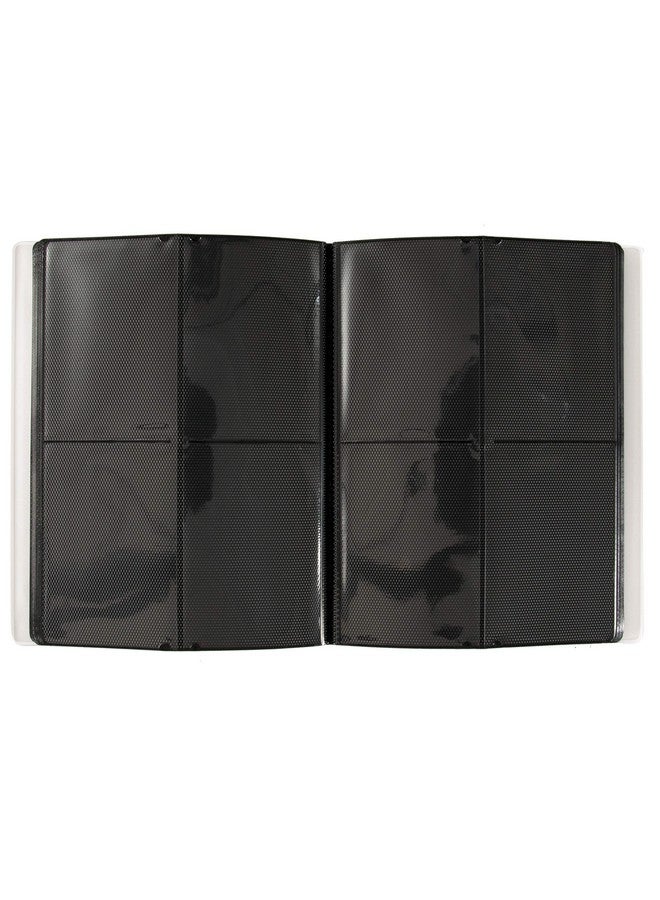 Monster Binder - 4 Pocket Trading Card Album - Matte White (Anti-theft Pockets Hold 160+ Yugioh, Pokemon, Magic the Gathering Cards)