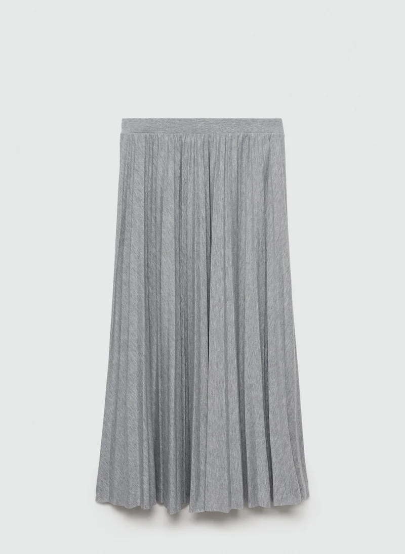 مانجو Pleated Long Skirt