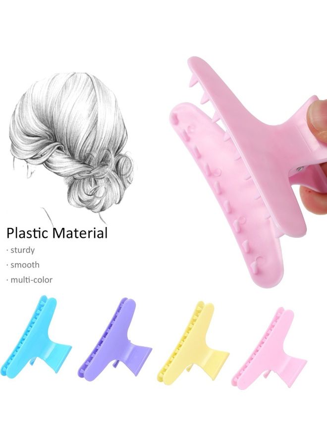 NIBEMINENT 12-Piece Plastic Hair Clips Multicolour 20.5x16x4cm - Image 4