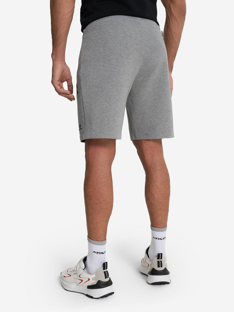 Athlex Men's 2-Pack TOP FLEECE Shorts – Loose Fit, Soft Cotton Material with Adjustable Drawstring & 3 Practical Pockets - Image 3