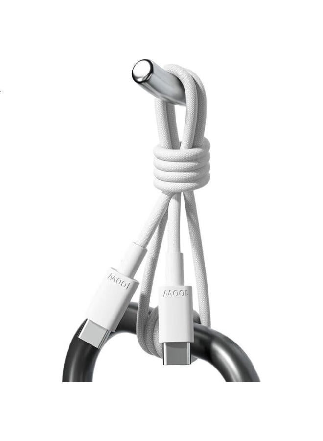 JD.com Jdjz Dual-Head Type-C Data Cable Pd100W Fast Charging Cable Apple Charging Cable Car Charging Cable 5A Apple 15/16 Huawei Honor Xiaomi Mobile Phone Notebook Compatible - Image 3