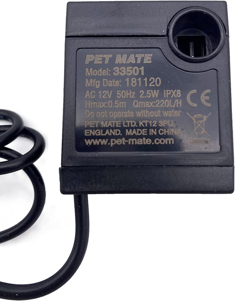 Cat Mate Replacement Pump for Pet Fountain - Image 1