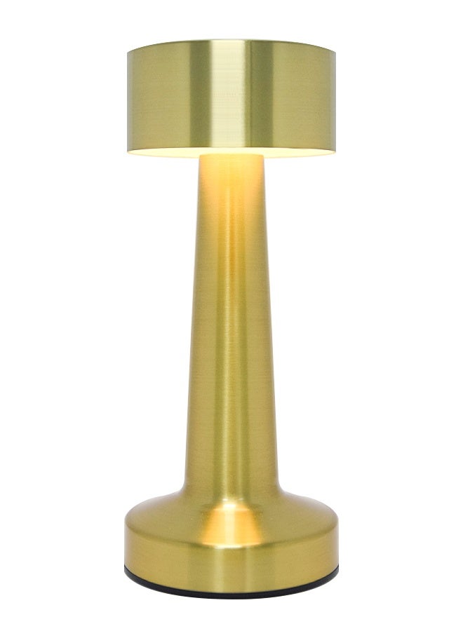 Lsgddm Cordless LED Table Lamp, 3-Levels Brightness Metal Desk Lamp,3 Color Touch Control Rechargeable Lamp, Ideal Bedside Lamp for Nightstand, Bedroom, Living Room - Image 1