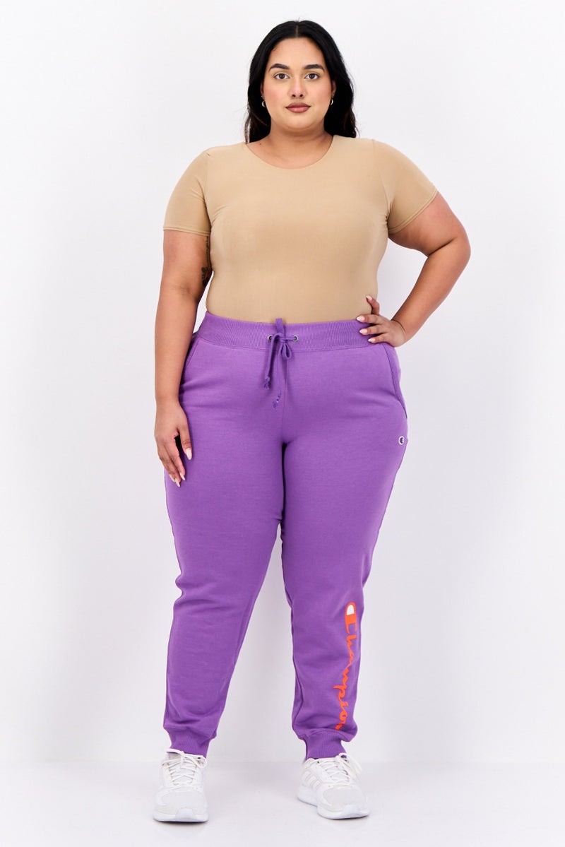 Champion Women Plus Size Outdoor Sweatpants, Violet - Image 2