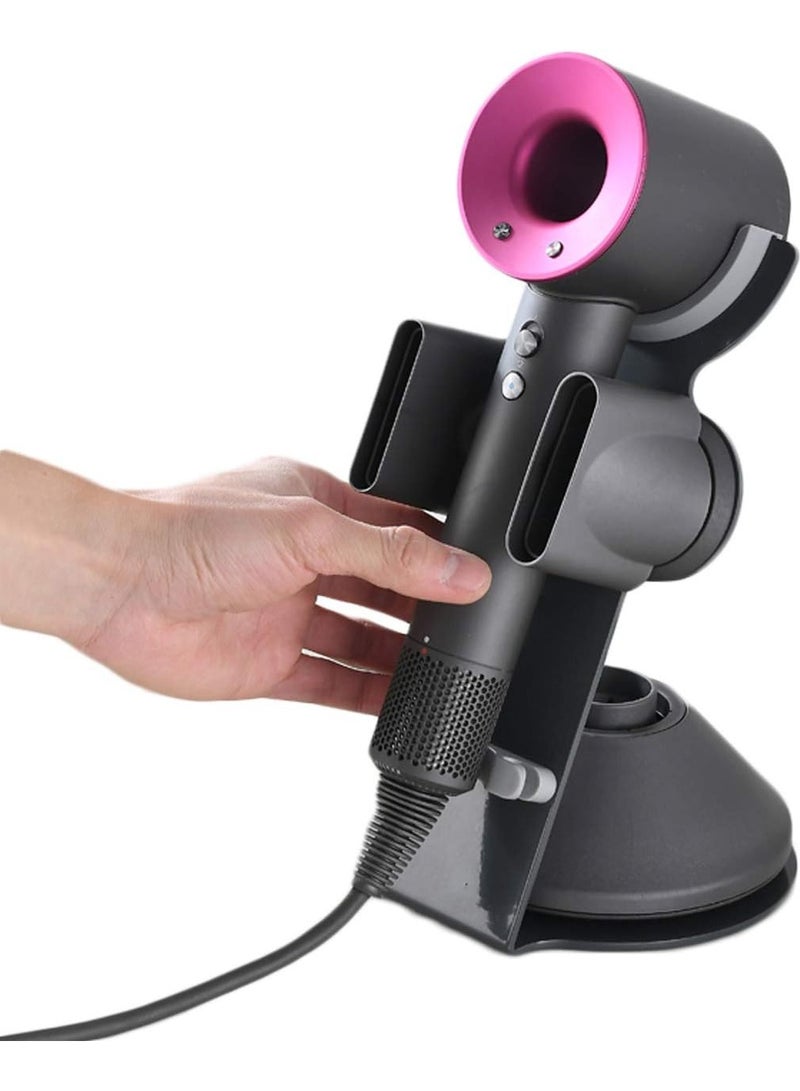 Generic Hair Dryer Holder for Dyson Supersonic Carbon Steel Bracket Bathroom Organizer Hairdryer Care Tool  - Image 1