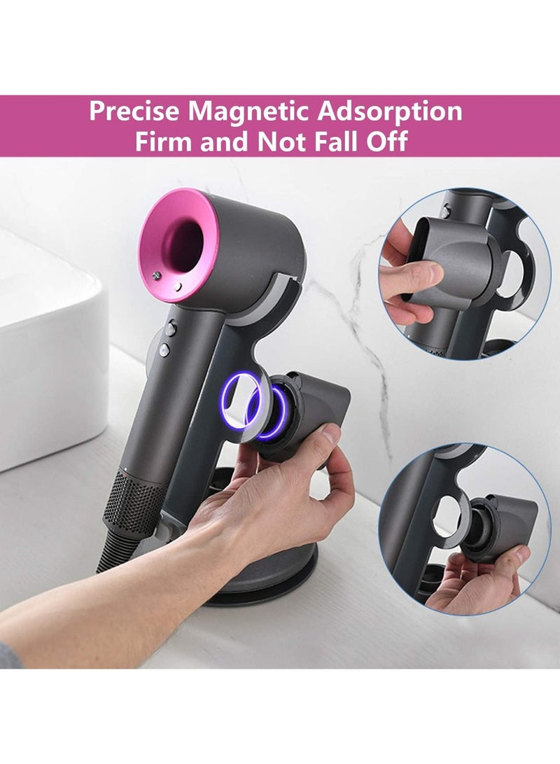 Generic Hair Dryer Holder for Dyson Supersonic Carbon Steel Bracket Bathroom Organizer Hairdryer Care Tool  - Image 4