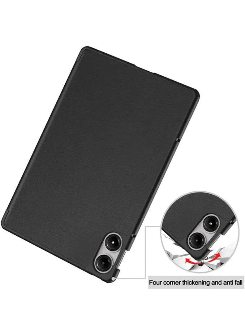 Theodor Protective Flip Case For Xiaomi Redmi Pad Pro (2024) With Trifold Stand Auto Wake Sleep Shockproof Cover lion - Image 3