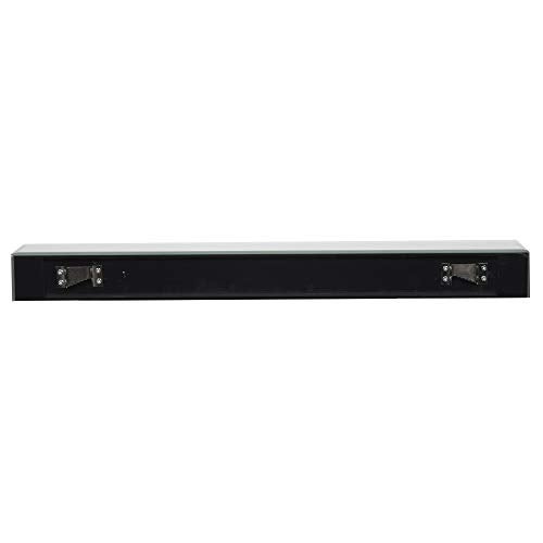 Gallery Solutions 22" Mirrored Floating Wall Shelf Ledge Silver - Image 2
