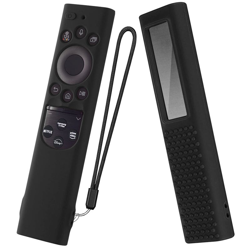 AKSHFETH Silicone Case for Samsung Smart TV Solar Cell Remote Control (Black) - Image 4