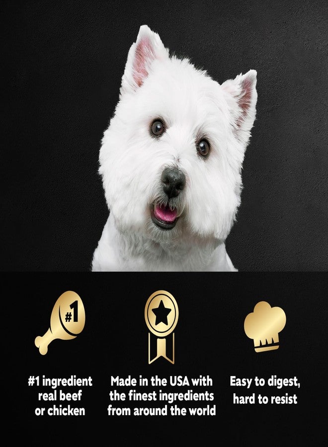 Cesar Classic Loaf in Sauce Wet Dog Food Backyard Cookout, Grilled Chicken Flavor and Porterhouse Steak Flavor, 3.5 oz. Easy Peel Trays, Variety Pack of 12 - Image 2