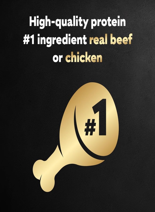 Cesar Classic Loaf in Sauce Wet Dog Food Backyard Cookout, Grilled Chicken Flavor and Porterhouse Steak Flavor, 3.5 oz. Easy Peel Trays, Variety Pack of 12 - Image 4