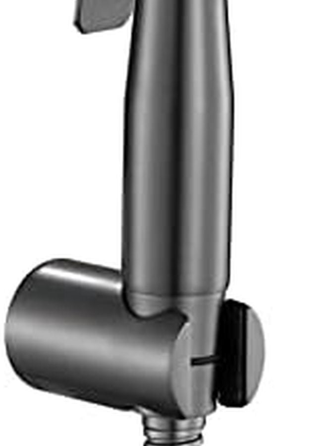 مرشة المرحاض المحمولة باليد مجموعة مسدس الرش الفولاذ المقاوم للصدأ تركيبات الحمام ذاتية التنظيف - Image 2