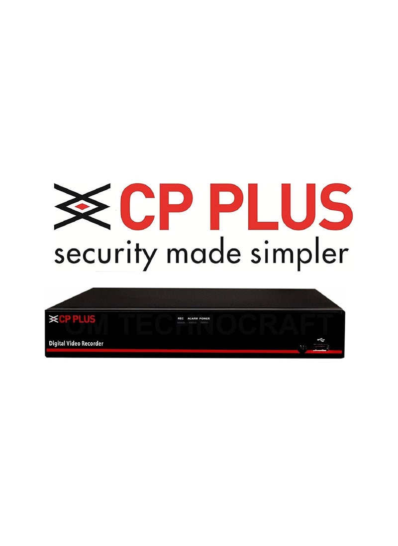 CP PLUS CP Plus 24MP CCTV Cameras and 4Ch HD DVR Kit with 3 Dome and 1 Bullet Camera 1TB Hard Disk 4 CH Power Supply 90 m Wire Bundle BNC and DC Connectors  - Image 4