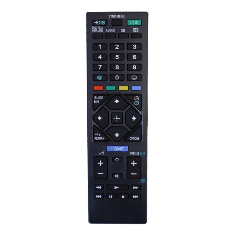 Upix Compatible/Replacement for Sony Bravia LCD/LED TV Universal Remote No. URC121 | Black | Exact Match Required - Image 2