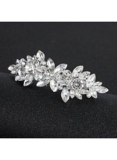 BLAAROOM Silver Rhinestones Bridal Hair Clipsfrench Crystal Glass Wedding Hair Hairpins For Bride Bridesmaids Hair Accessories  - Image 3