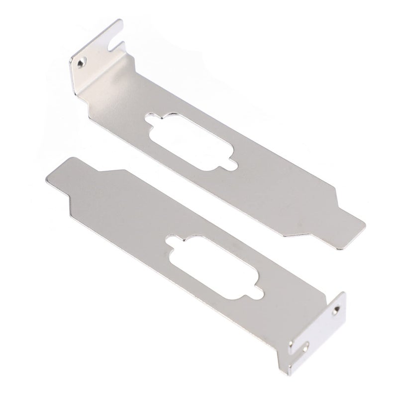 ألواح تثبيت فتحات PCI الفضية 20 قطعة، قوس VGA فولاذي، 11X2X1CM، غطاء علبة الكمبيوتر - Image 2