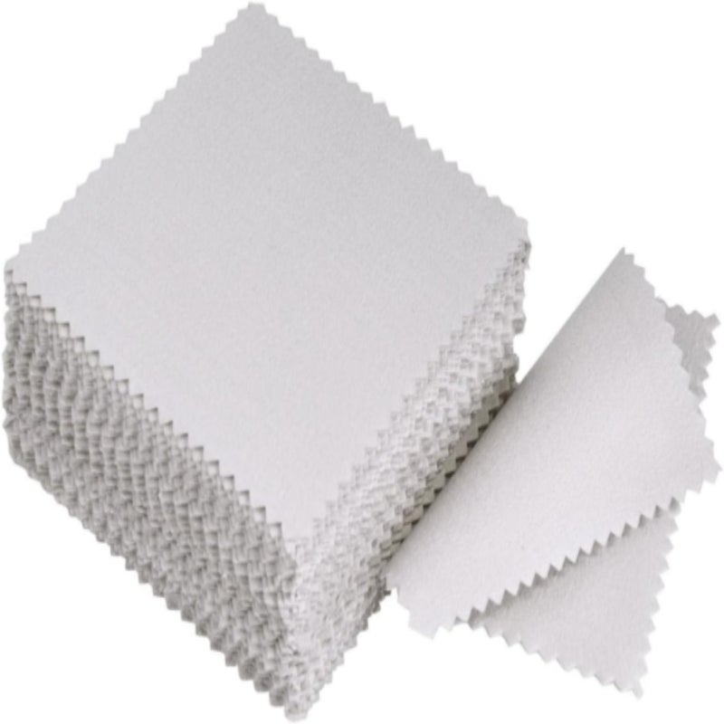 Microfiber Jewelry Cleaning Cloth (100 Pieces) - Image 2