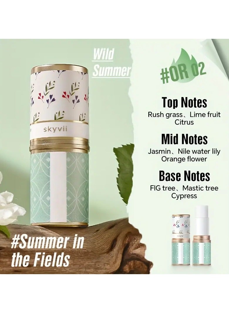 Othes Portable Solid Perfume For Women, Refreshing And Long Lasting Solid Balm, Perfume For Dating And Daily Life - Image 1