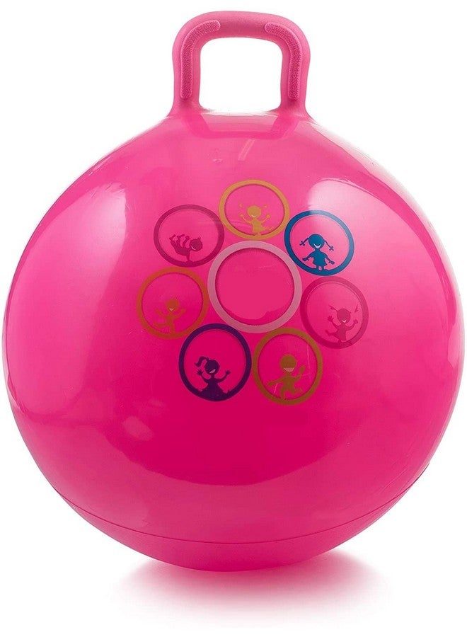 Abhsant Kid's Rubber, Vinyl Kangaroo Outdoor Bouncer Sit And Jump Ball (Random Color, 65 cm) - Image 1