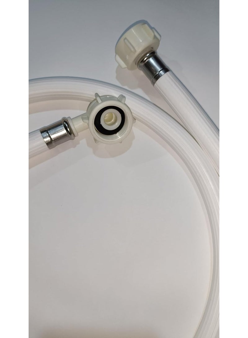 خرطوم غسالة تركي 150 سم مصنوع من بلاستيك PVC عالي الضغط من فانلارا ستور - Image 3