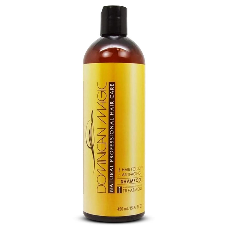 DOMINICAN MAGIC Hair Follicle Antiaging Shampoo Strenghtening Shampoo with Rosemary to Stimulate Hair Growth 1587 Oz 1587 Ounces