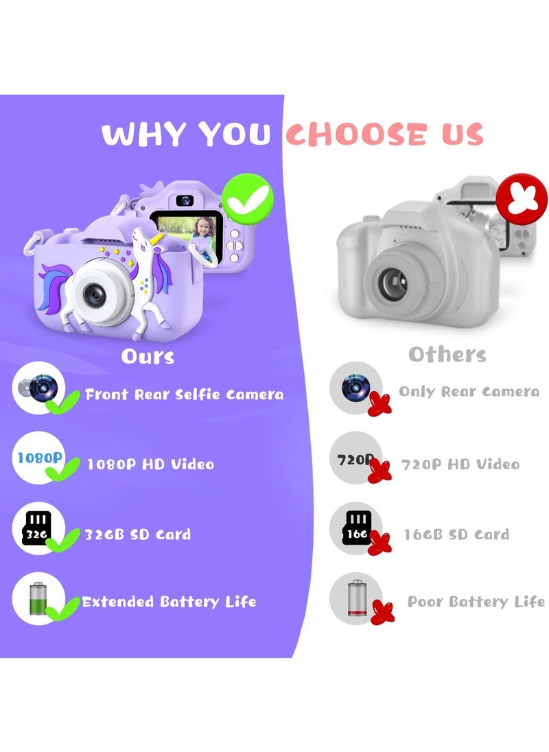 Kids Camera, 1080P HD Camera for with 32 GB Card, 40MP Digital Camera,HD Video Protective Silicone Cover,for Girls Boys Age 6-12 - pzsku/ZE7739E33829E6C4394F4Z/45/_/1688554155/35c2689f-72f0-4e54-b6a4-bf76a2fb6f2c