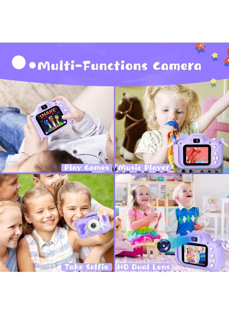 Kids Camera, 1080P HD Camera for with 32 GB Card, 40MP Digital Camera,HD Video Protective Silicone Cover,for Girls Boys Age 6-12 - pzsku/ZE7739E33829E6C4394F4Z/45/_/1688554157/c3883902-02f6-4636-b4b2-60109ee7bf7c