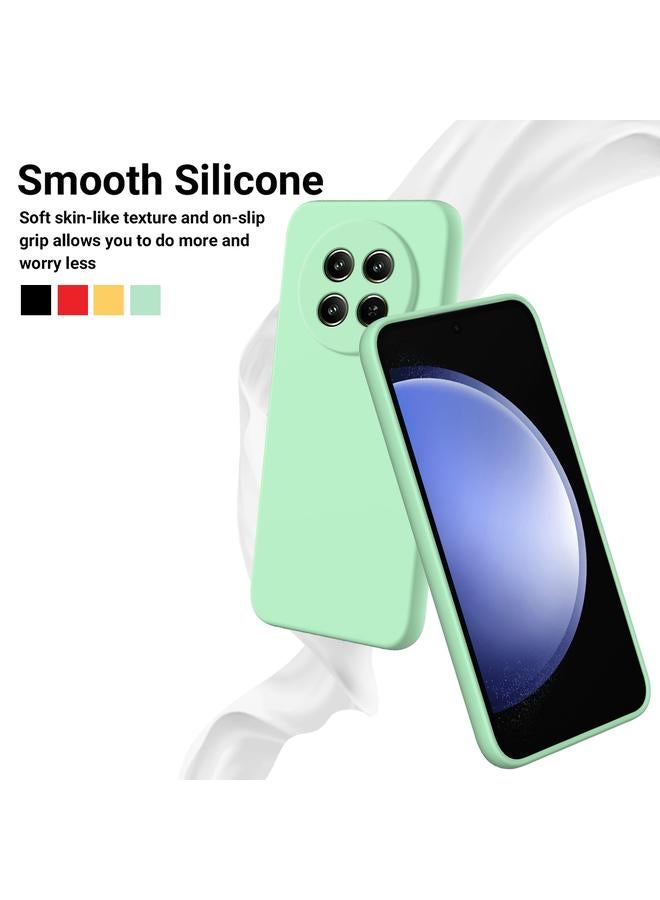 S-TOP Case For Realme12 / 12x 5G Global Pure Color Liquid Silicone Shockproof Phone Case - Image 4