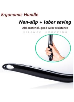 Plan A Windshield Cleaning Tool, Detachable Long Handle Microfiber Head, 2 Washable Cloth Heads and 30ml Spray Bottle, Perfect for Easy and Effective Glass Cleaning for Clear View  - Image 5