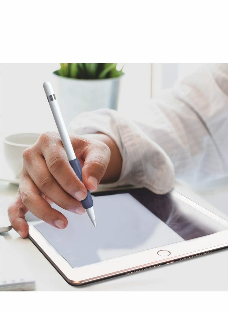 SYOSI - 3 Pack for Apple Pencil Grip  Ergonomic Silicone Sleeve Accessories Holder Compatible with 1st and 2nd Generation - Image 1