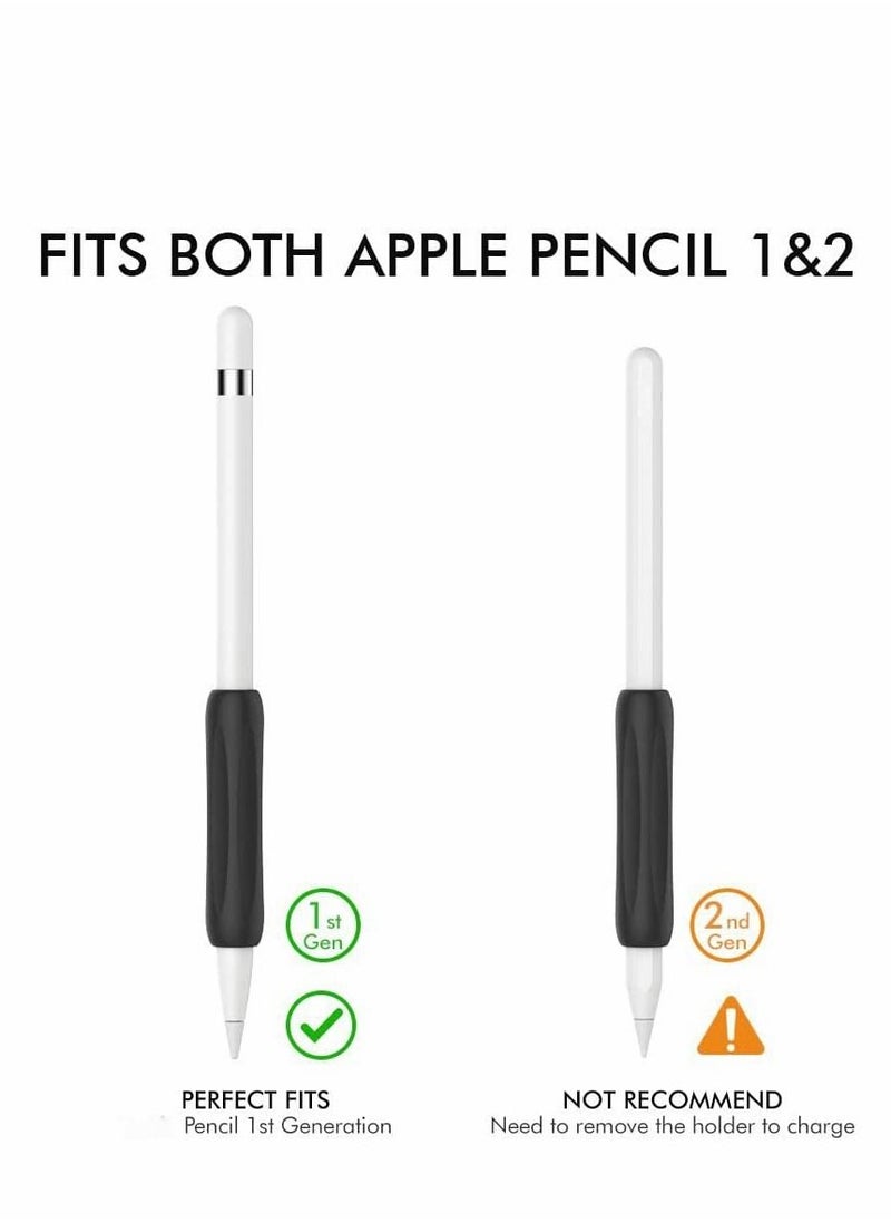 SYOSI - 3 Pack for Apple Pencil Grip  Ergonomic Silicone Sleeve Accessories Holder Compatible with 1st and 2nd Generation - Image 1
