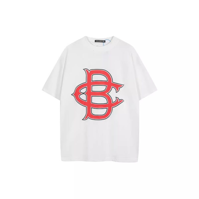 Cb Icon High Street Trendy Brand London Limited Slogan Letter Logo Printing Loose Round Neck Short-Sleeved T-Shirt For Men And Women - Image 5