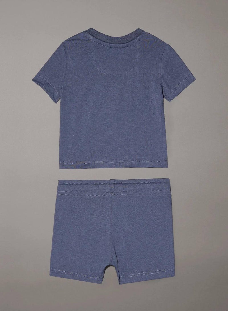 Calvin Klein Jeans Newborn T-Shirt And Shorts Set - Image 2